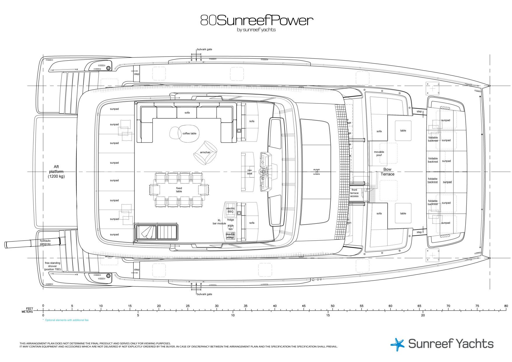 Sunreef 80 Power ASANTE published deck layout 3