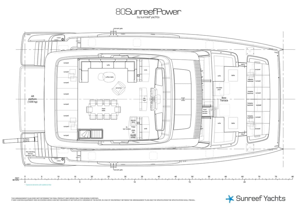 Sunreef 80 Power ASANTE published deck layout 3