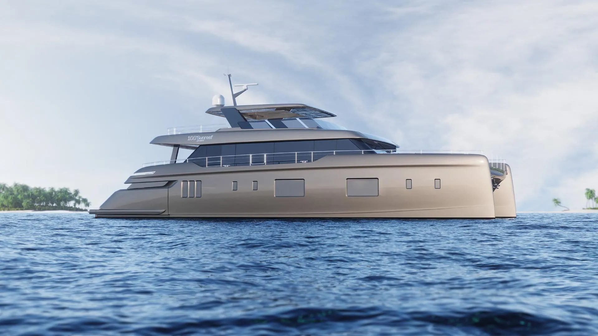 100 Sunreef Power catamaran