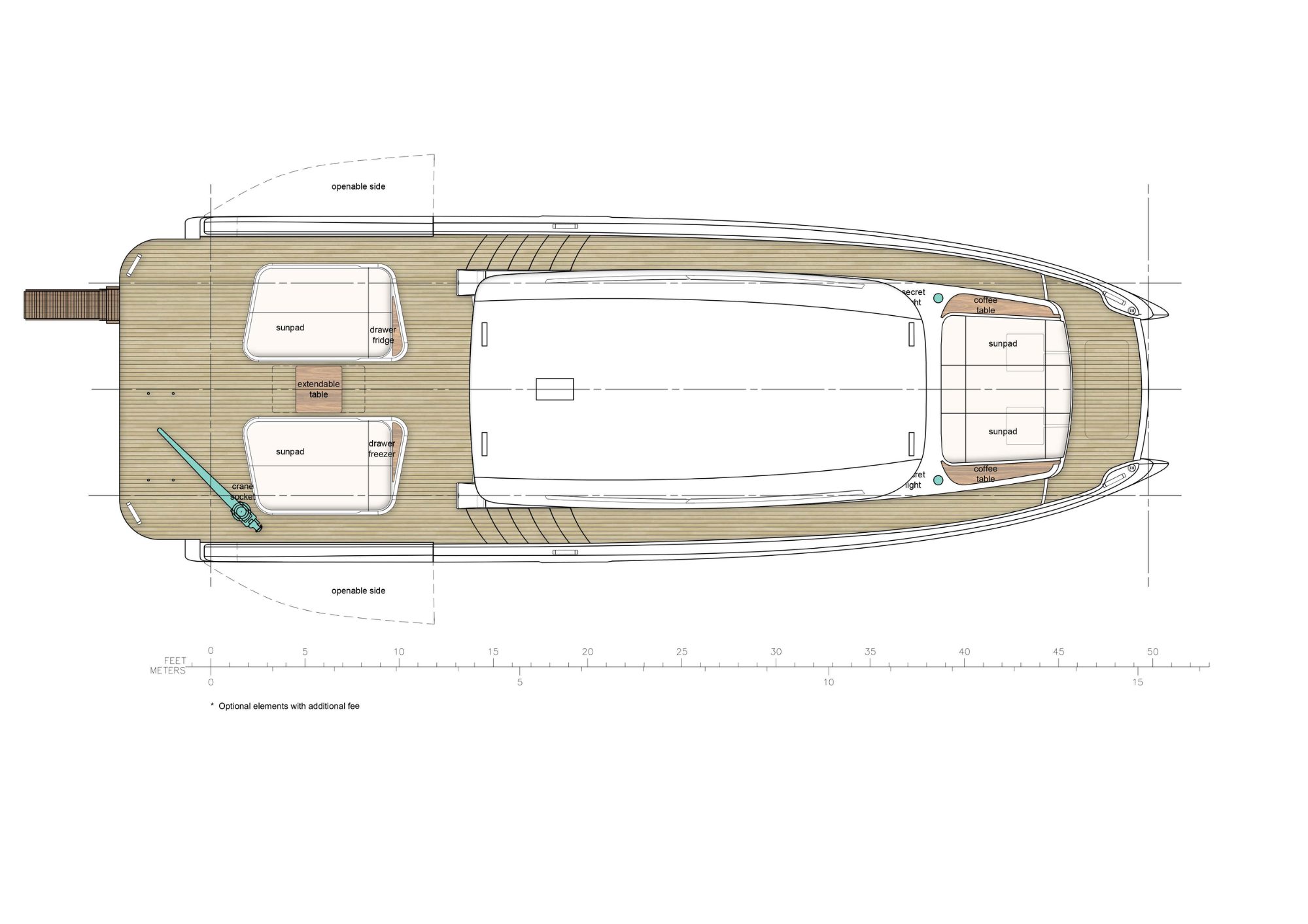 Sunreef 55 Ultima Eco 55 ULTIMA ECO published deck layout 1