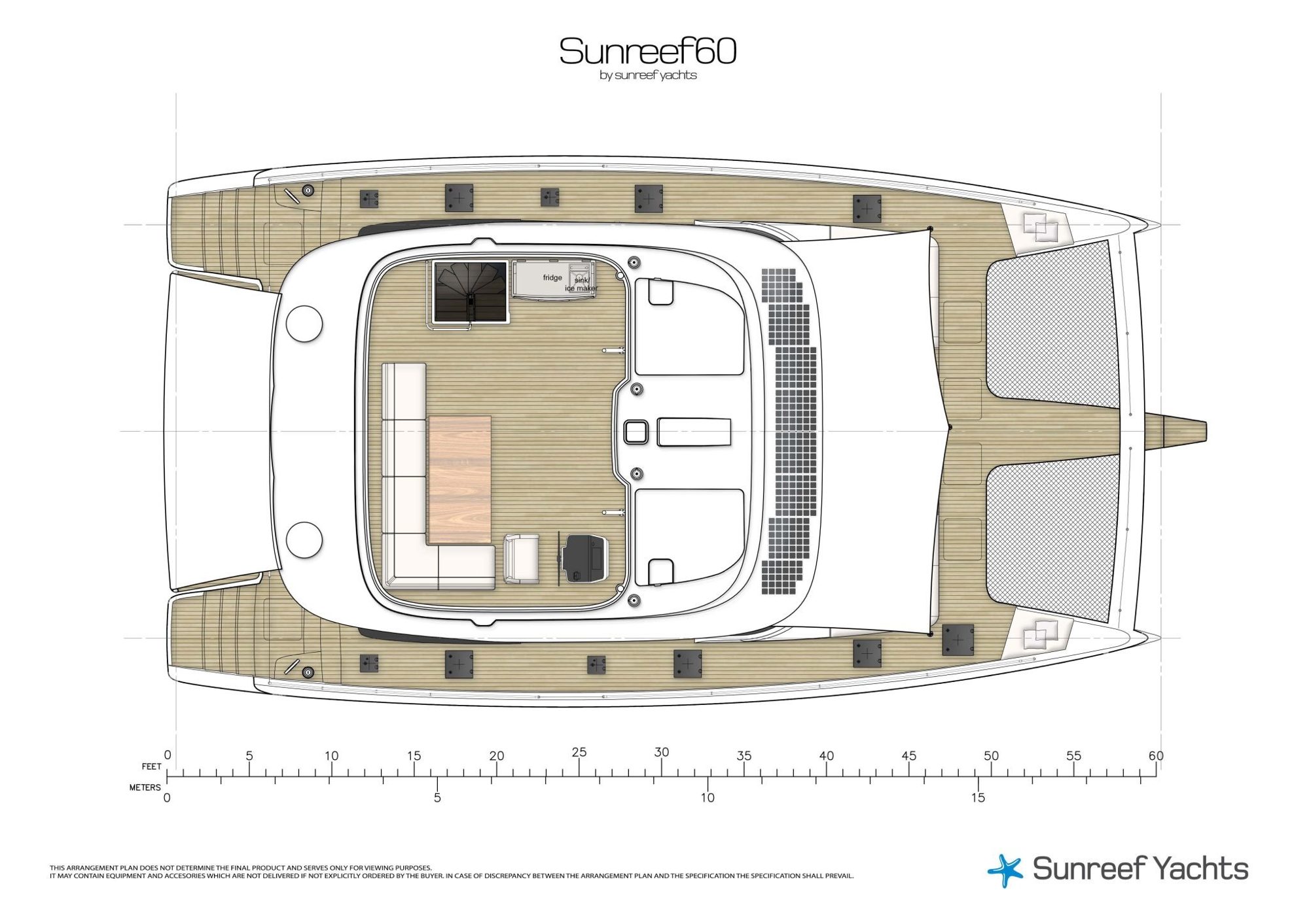 Sunreef 60 OYA published deck layout 2