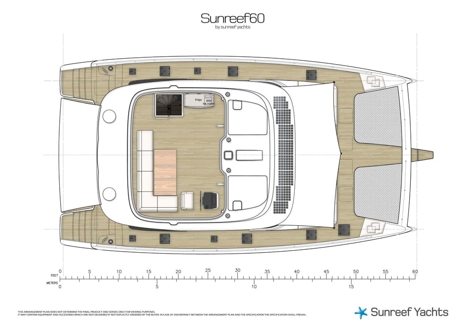 Sunreef 60 OYA published deck layout 2