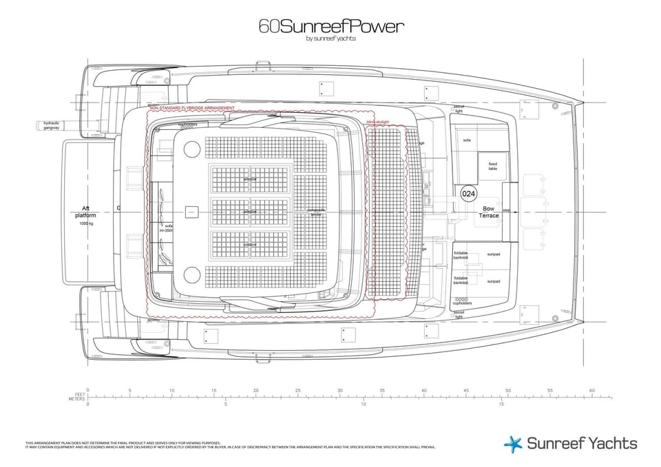 60 Sunreef Power 60 SUNREEF POWER published deck layout 4