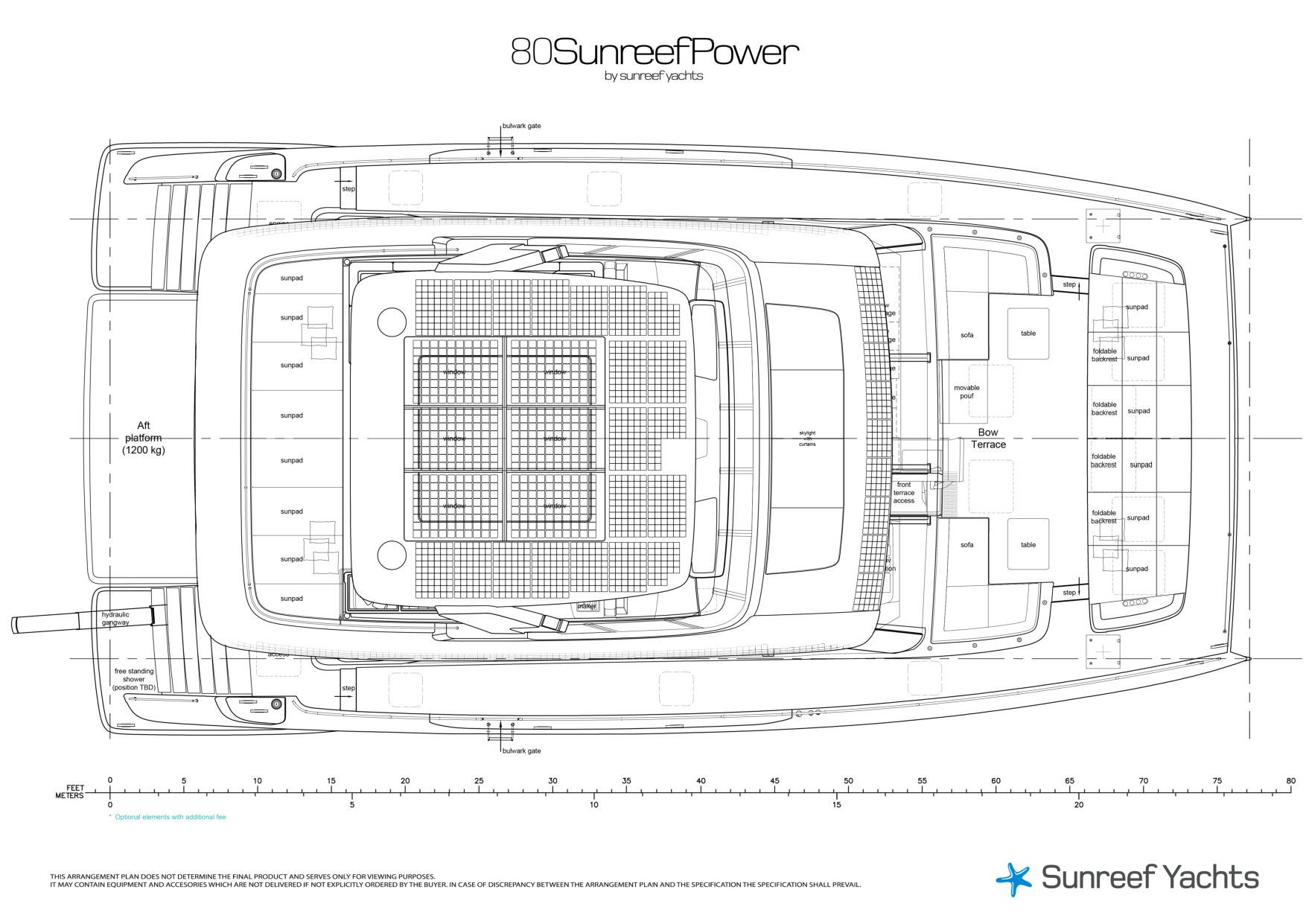 Sunreef 80 Power ASANTE published deck layout 4